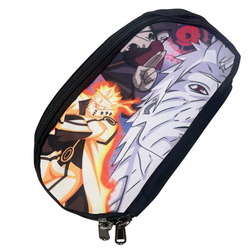 Naruto Nintendo switch Pencil Case Anime Zip Pouch Cosplay Makeup Organizer NEW - Picture 7 of 9